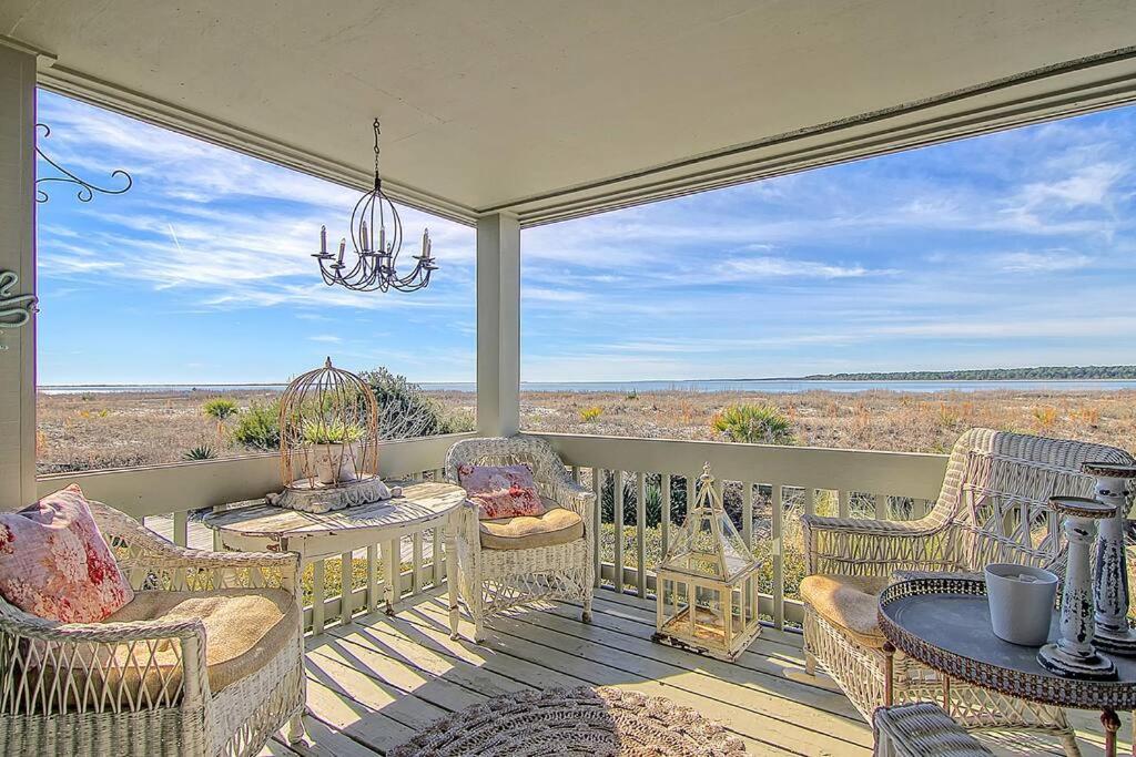 Luxury Seabrook Beachfront W/Spectacular Sunsets ภายนอก รูปภาพ